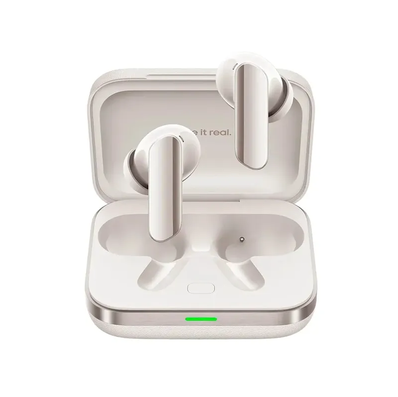 Fone De Ouvido Sem Fio Realme Buds Air 7 Pro 53db Cancelamento De Ruído Ativo 48 Horas Bateria -bege