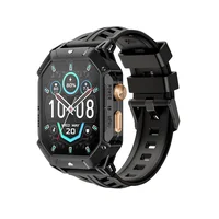 Smartwatch Militar Haylou Iron N1 Tela AmoLED, 5atm, Bateria De 100 Dias (850 Mah), Assistente De Voz