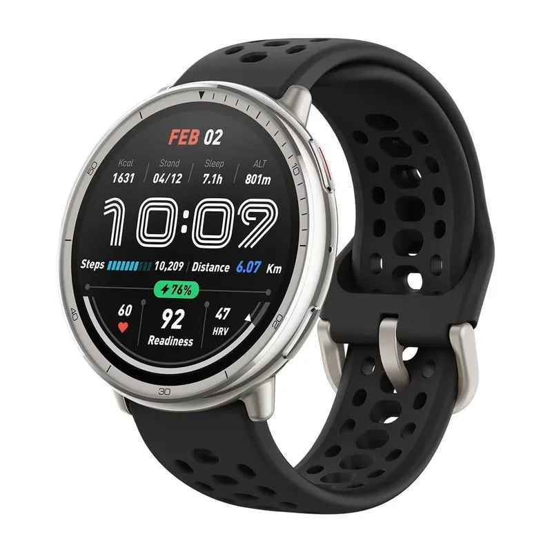 Amazfit Active 2 (a2437) Gps Integrado Tela AmoLED De 1,32" - Preto