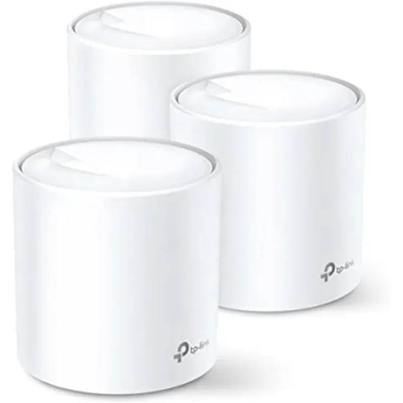 Roteador Wireless Tplink Deco X60 Ax5400 Dual Band 804 Mbps Novo Branco
