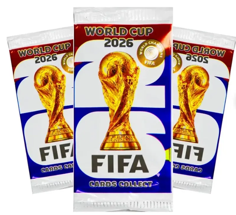 Figurinhas Copa do Mundo 2026 200 Figuras Cards Sortidas