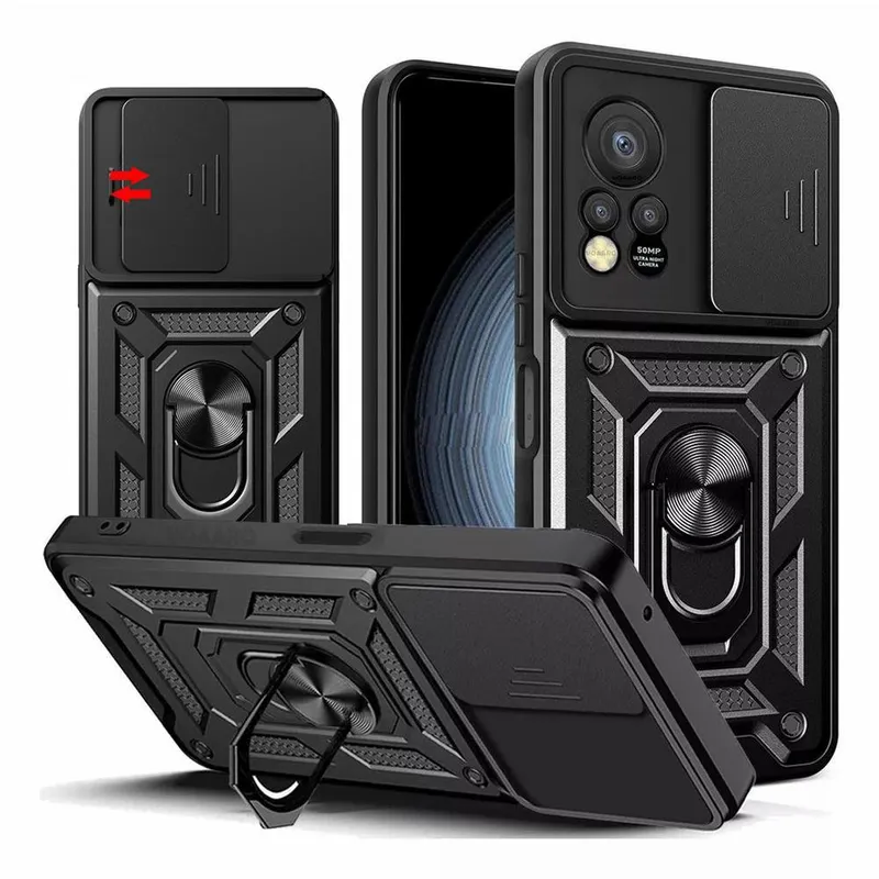 Capa Para Infinix Hot 11s, Protetora Resistente, Anti Impacto, Queda, Armadura Militar, preto