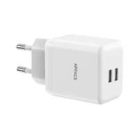 Carregador Celular 2 Entradas Usb Branco Appacs