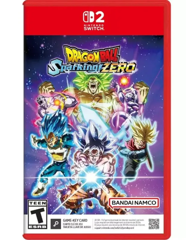 Jogo Dragon Ball Sparking Zero Launch Edition Nintendo Switch 2