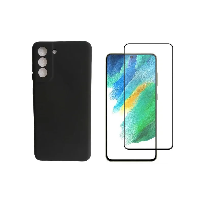 Kit Capa Aveludada + Pelicula 3d 9d Para Galaxy A33 5g 6.4"