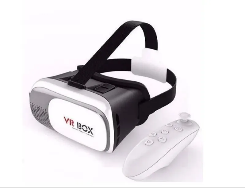 Óculos 3d Vr Virtual Box 2.0 Celular Smartphone Com Controle.