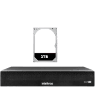 Dvr Intelbras Stand Alone 16 Canais Mhdx 3116 C Multihd 1080 110v/220v+hd 3TB