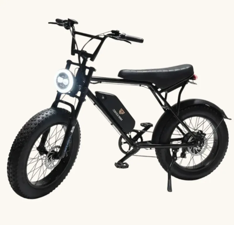 Moto Elétrica Scooter Retrô Bicicleta 1000w Sem Cnh Potente