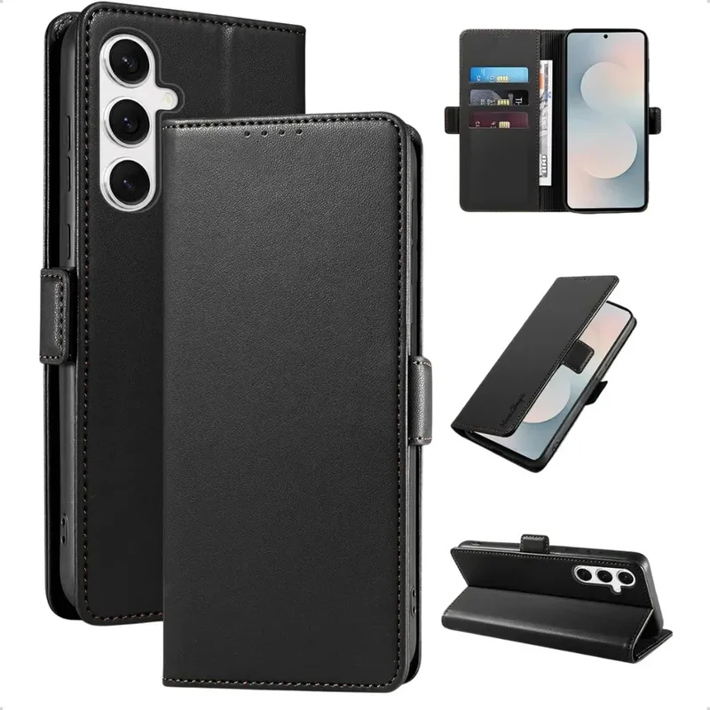 Capa Capinha Carteira Estojo Flip Para Samsun Galaxy S25 Fe