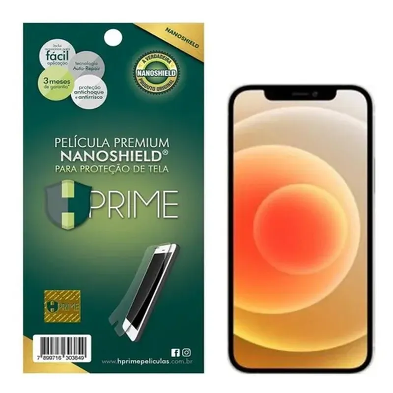 Película iPhone 12 Max / 12 Pro Tela 6.1 - Hprime Nanoshield