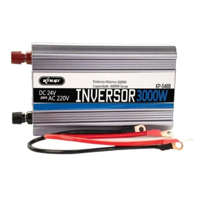 Inversor De Tensão Conversor, Transformador Veicular, 3000w, 24v, 220v - Knup Kp546b