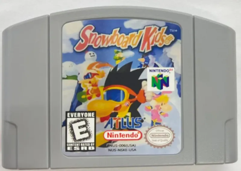 Jogo Snowboard Kids Compativel Nintendo 64