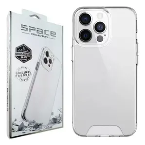 Capa Space Collection Transparente Anti Shock Para Iphone 16 Pro