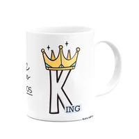 Caneca Namorados - Love King - Feliz Dia Dos Namorados