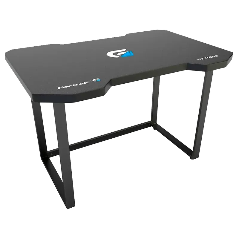Mesa Gamer Fortrek G Vickres, Preta E Azul, Estrutura em aço