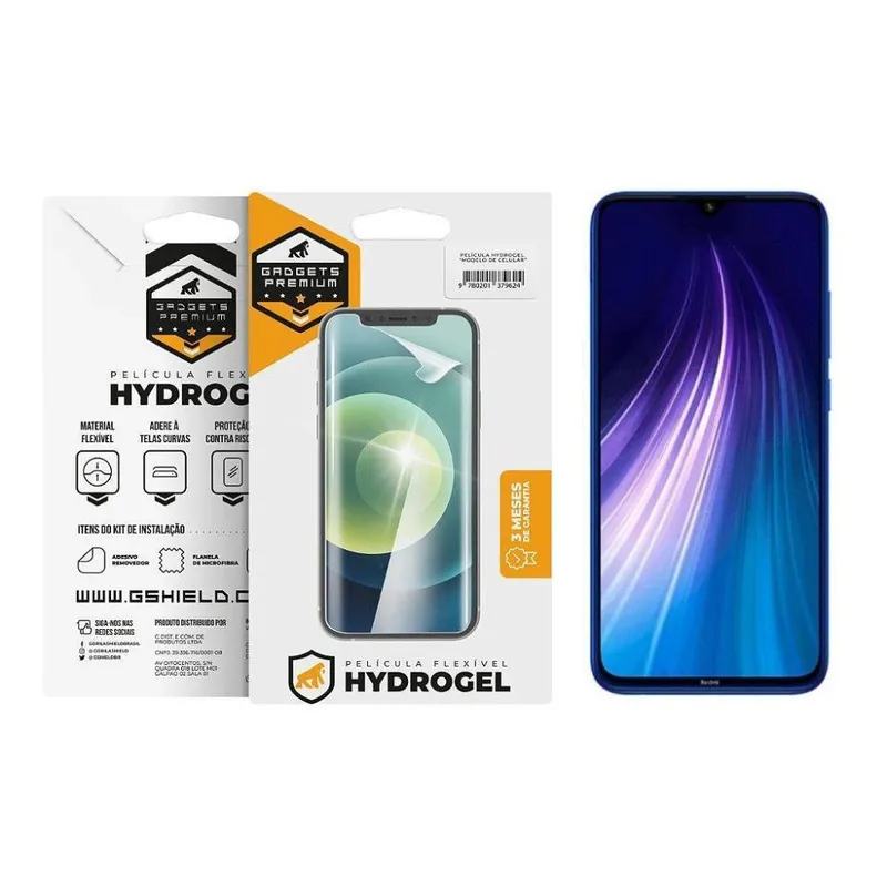 Película Gshield Para Xiaomi Redmi Note 8, Hydrogel Hd