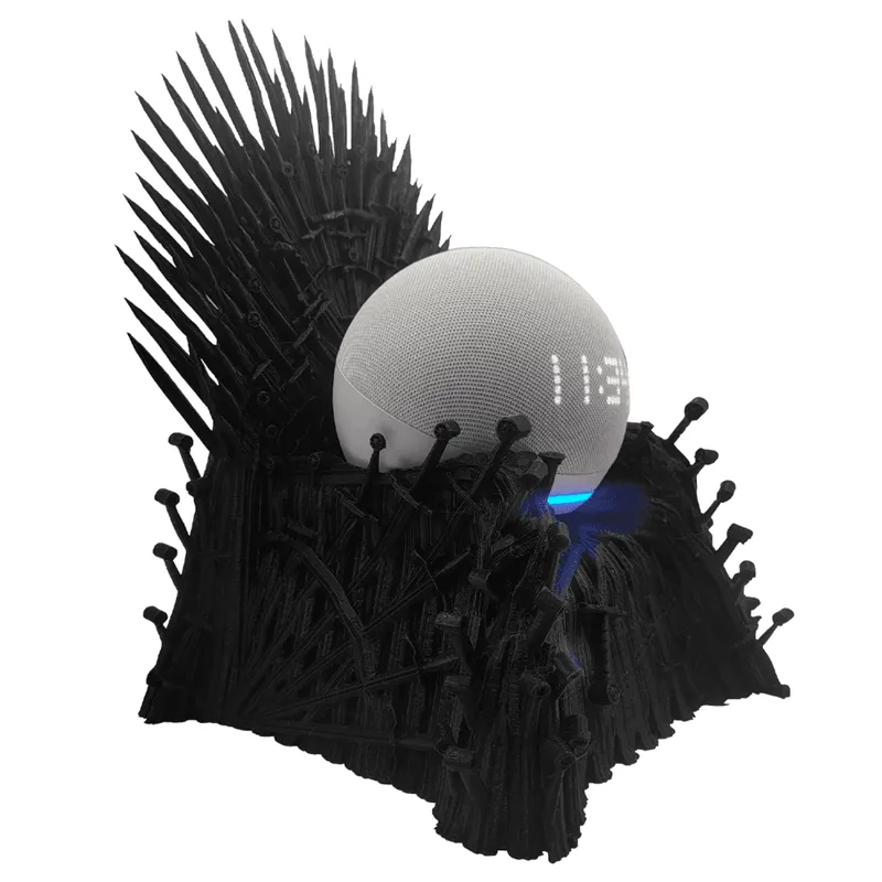Suporte Alexa Echo Dot - Trono De Ferro Game Of Thrones