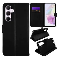 Capa Carteira Case Preta Flip Para Para Samsung Galaxy A56 5g