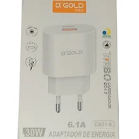 Carregador Turbo 30w Qc4.0 6.1a Smart Chip A'gold
