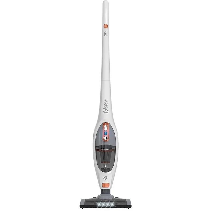 Aspirador De Pó Vertical Sem Fio White Duo Clean 2 Em 1 - Bateria - Oasp645 - Oster - Bivolt