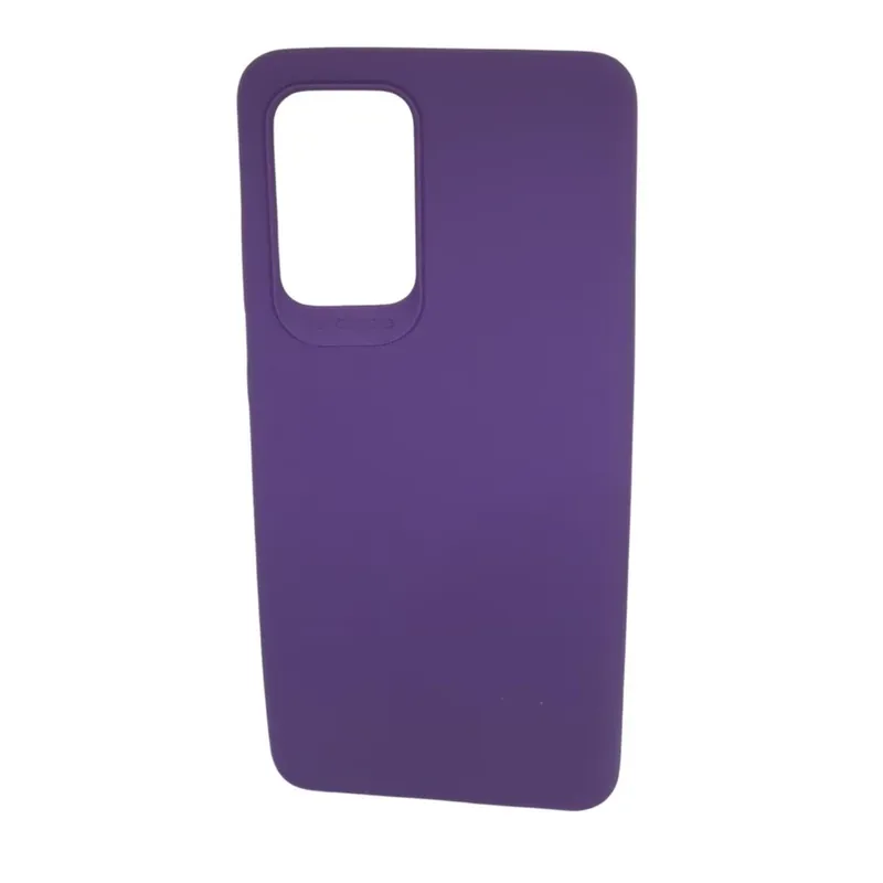 Capa De Celular Samsung Galaxy A52 Protetora Mole Flexível Ante Queda Cor:roxo