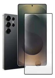 Película Vidro 3d Para Samsung Galaxy S24 Ultra Com Furo Da Digital