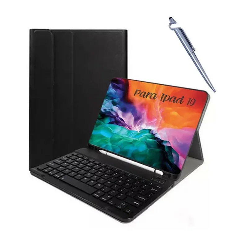 Melhor Case Para Ipad 10 Geração A2757+ Película + Teclado