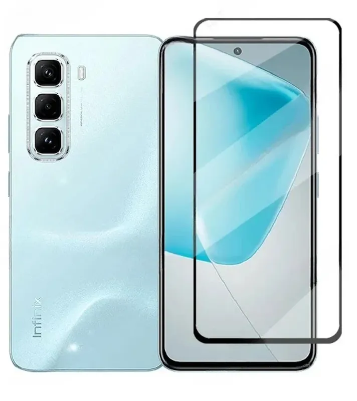 Película De Vidro Curvada Temperada 3d Para Infinix Hot 60 Pro+ Plus