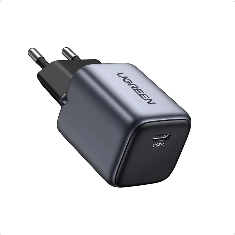 Carregador Usb-c Rápido Ugreen Nexode 30w Gan Suporta Pd 3.0, Pps, Qc 4+/4.0, Scp, Fcp E Afc, Compatível Com Iphone 17 Pro Max, Air 16, 15, 14, 13, 12 Plus