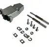 Capa Db9 / Hd15 Metal Kit Longo Porca E Parafuso - 4 Pçs