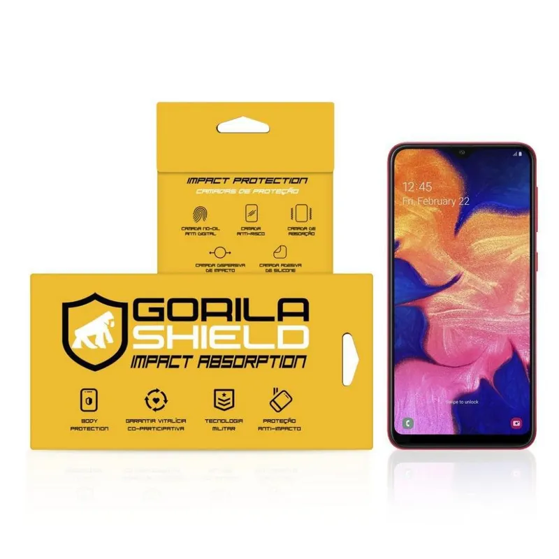 Película De Vidro Dupla Para Samsung Galaxy A8 Plus – Gorila Shield