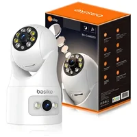 Câmera Smart Segurança Baba Eletrônica Ip Wifi Giratória Panorâmica Visão Noturna Microfone Antena Full Hd Pet Vigilância Ambientes Internos