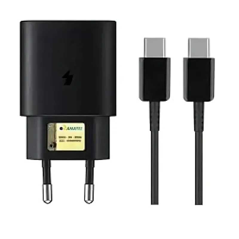 Adaptador Usb-c Celular Carregamento Turbo Rápido Preto