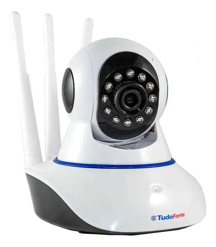 Baba Eletrônica Sem Fio Wifi Hd 720p Robo Wireless, Com Áudio, Grava Em Cartão Sd