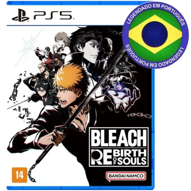 Bleach Rebirth Of Souls Ps 5 Mídia Física Legendado Em Português