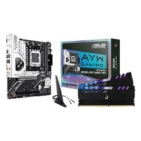 Memória RAM Rise Mode, ARGB, 32GB (2x 16GB) + Placa-Mãe ASUS B850M AYW GAMING WIFI, DDR5, Preto - 90MB1LW0-M0EAY0