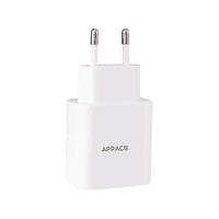 Carregador Celular 1 Entrada Usb Branco Appacs