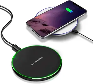Carregador Rápido Sem Fio Compatível Com Iphone 16 15 14 13 12 11 Pro Max/mini/plus/xr/x/8, Max Fast Wireless Pad Mat Para Samsung Galaxy S23/s22/s21/