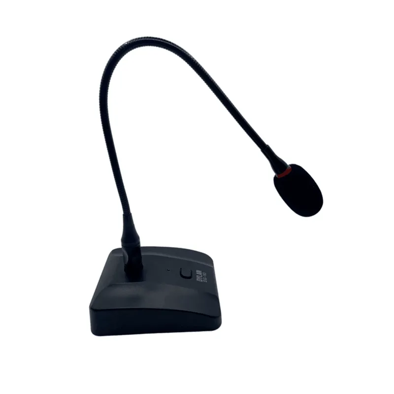 Microfone Dylan Gooseneck Condensador, Com Base - Dg10