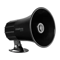 Sirene Magnética Alarme E Cerca 9 A 15 Vdc 120db Sir 3000 Preto Intelbras