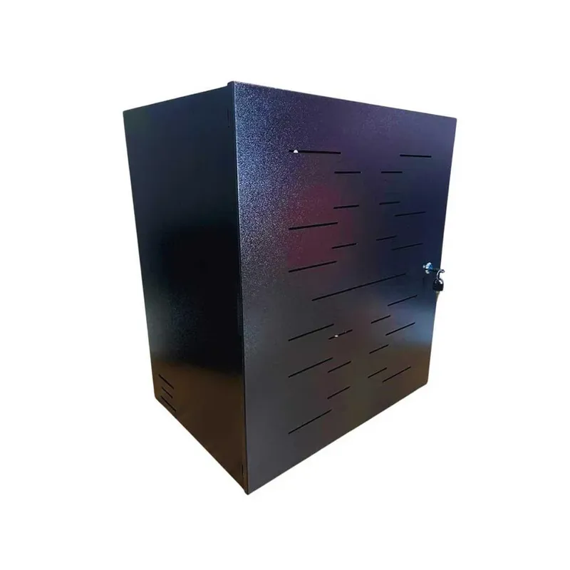 Rack Padrao 19" 12u X 350mm Preto Porta Perfurada Gforce 1174