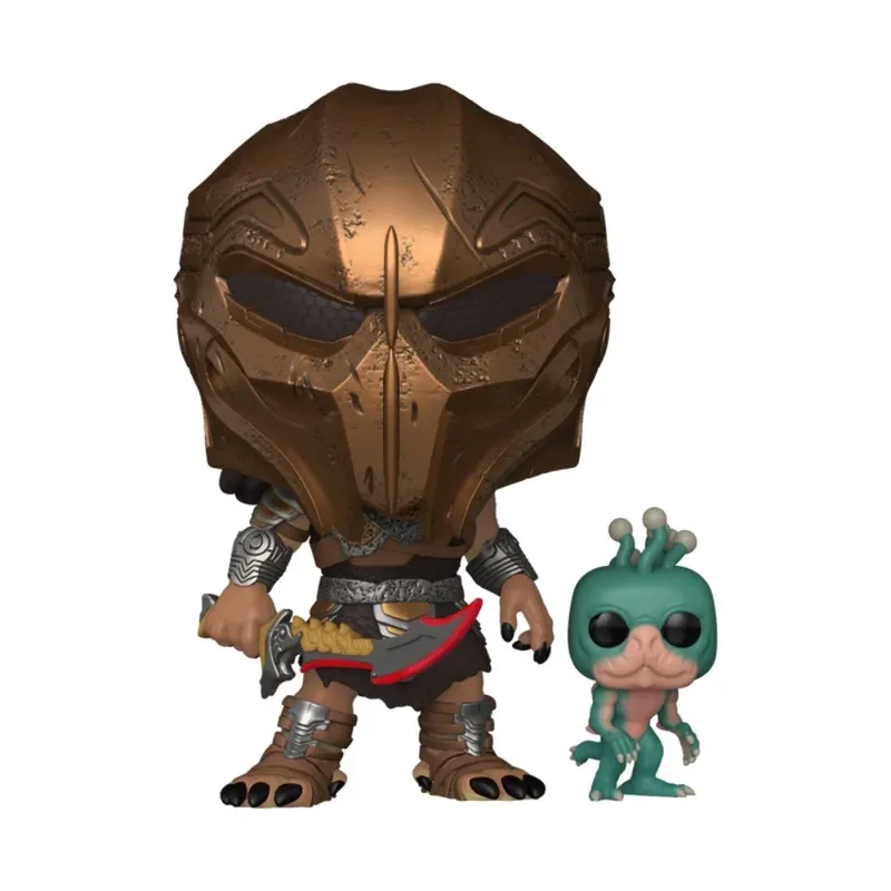 Boneco Funko Pop! & Buddy Predador: Terras Selvagens - Dek E Amigo