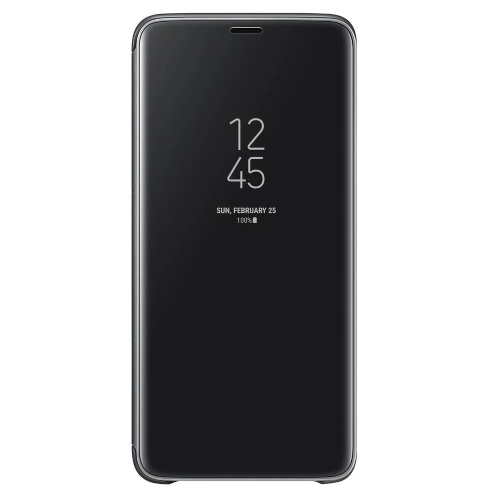 Capa Samsung Galaxy S9 Clear View Preto EF-ZG960CBEGBR
