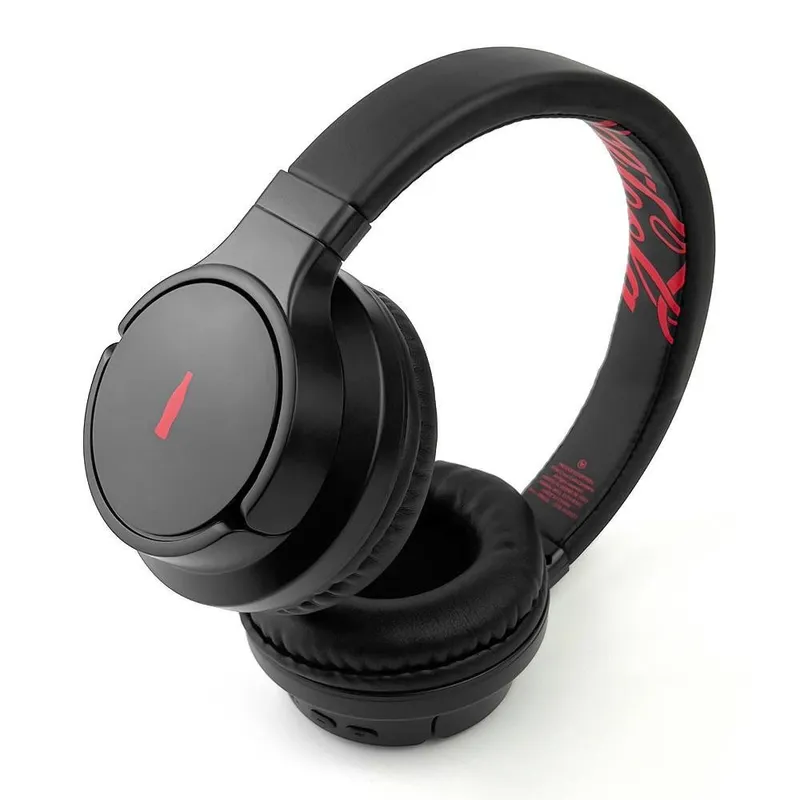 Headphone Sem Fio Elite Bass Lic Coca-Cola, Wireless, Bluetooth, Preto