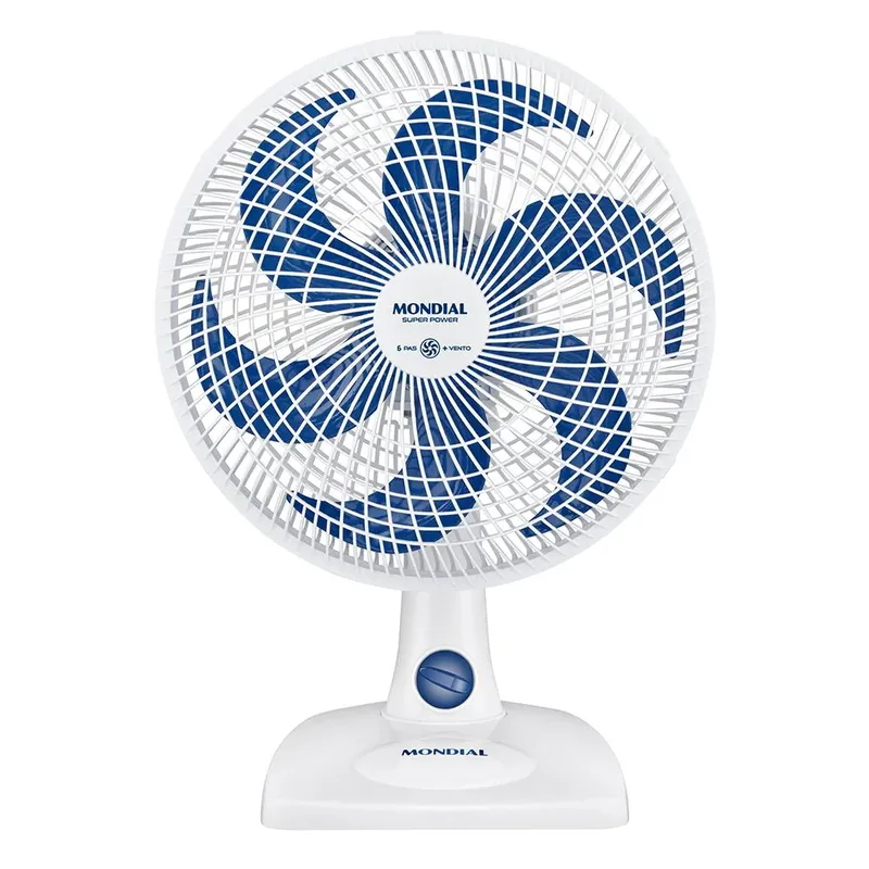 Ventilador de Mesa Mondial Super Power, 40 Cm, 6 Pás, Branco, 127v - Vsp-40-w