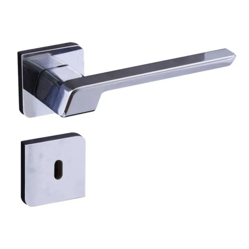 Fechadura Vega Interna 4742 Roseta Preta 40mm Aliança