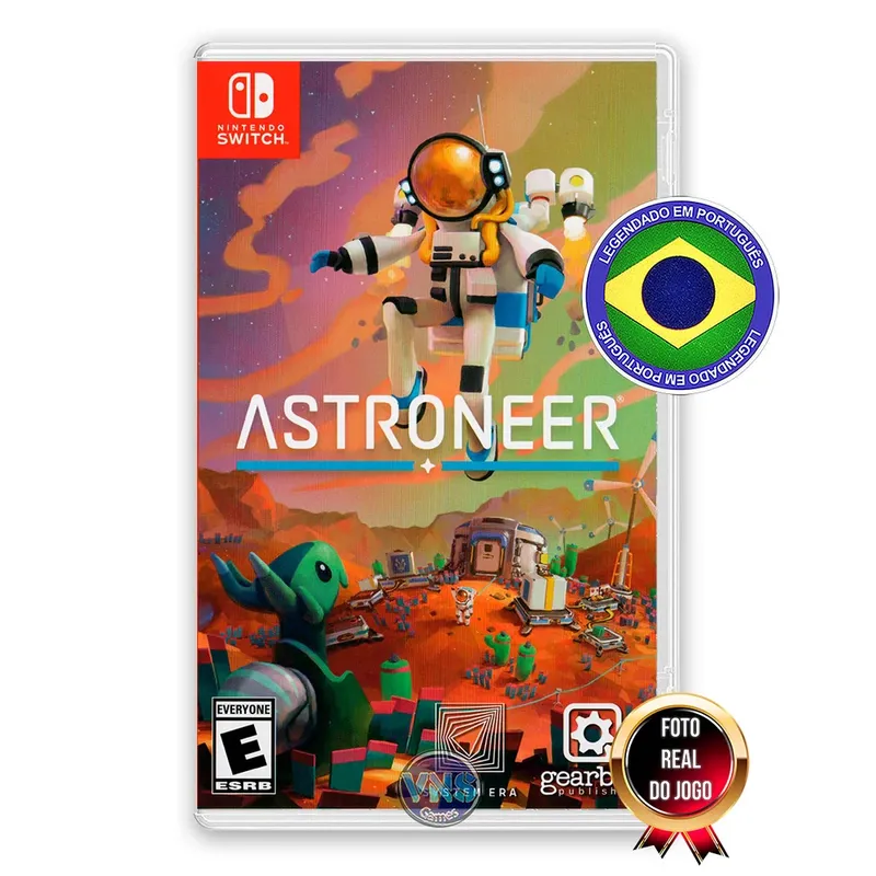 Jogo Astroneer Nintendo Switch Lacrado