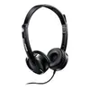 Headset Rapoo H100, Áudio Estéreo, Microfone com Redução de Ruído, Conector P2, Preto - H100