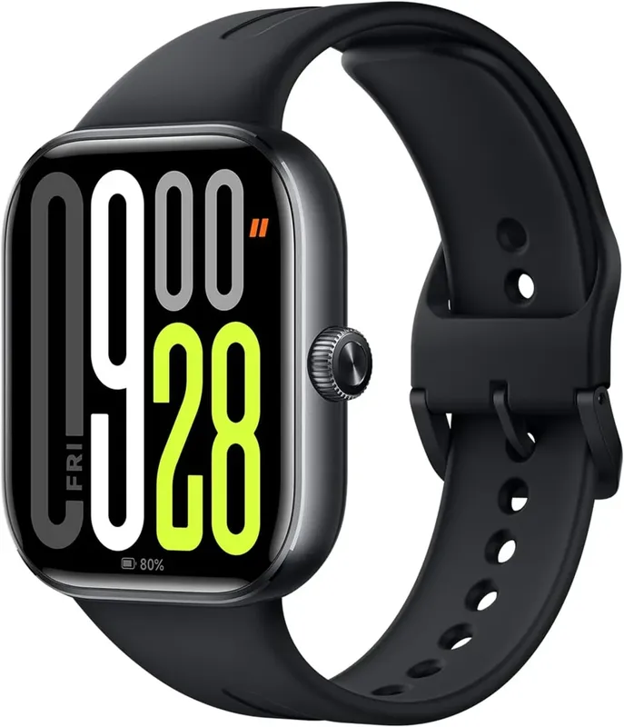 Relógio Smartwatch Redmi Watch 5 Gps Integrado AmoLED 2.07" Cor:preto