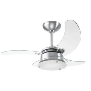 Ventilador Chanceler Alumínio 110v 3 Pás Trasparentes